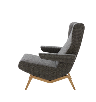ARCHI - Fabric armchair with armrests by Ligne Roset - view 3